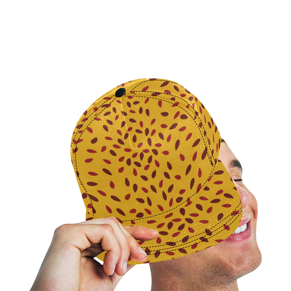 Passion fruit texture All Over Print Snapback Cap