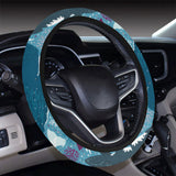 Whale design pattern Car Steering Wheel Cover
