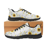 beautiful sunflowers pattern Women's Sneaker Shoes
