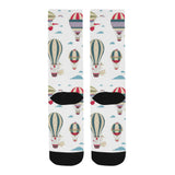 Hot air balloon pattern Crew Socks
