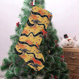 Kangaroo Australian aboriginal art pattern Christmas Stocking