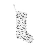 Swordfish Pattern Print Design 04 Christmas Stocking