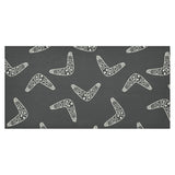 Hand drawn boomerang Australian aboriginal ornamen Tablecloth