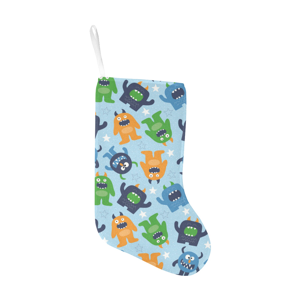 Alien Pattern Print Design 04 Christmas Stocking