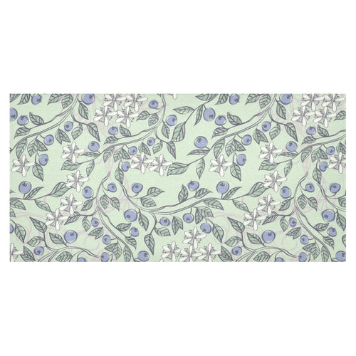 hand drawn blueberry pattern Tablecloth