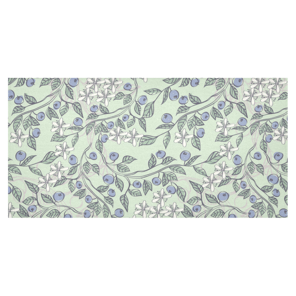 hand drawn blueberry pattern Tablecloth