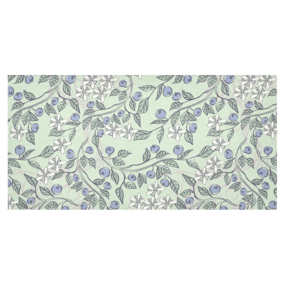 hand drawn blueberry pattern Tablecloth