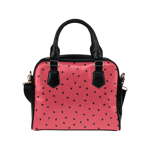 watermelon texture background Shoulder Handbag