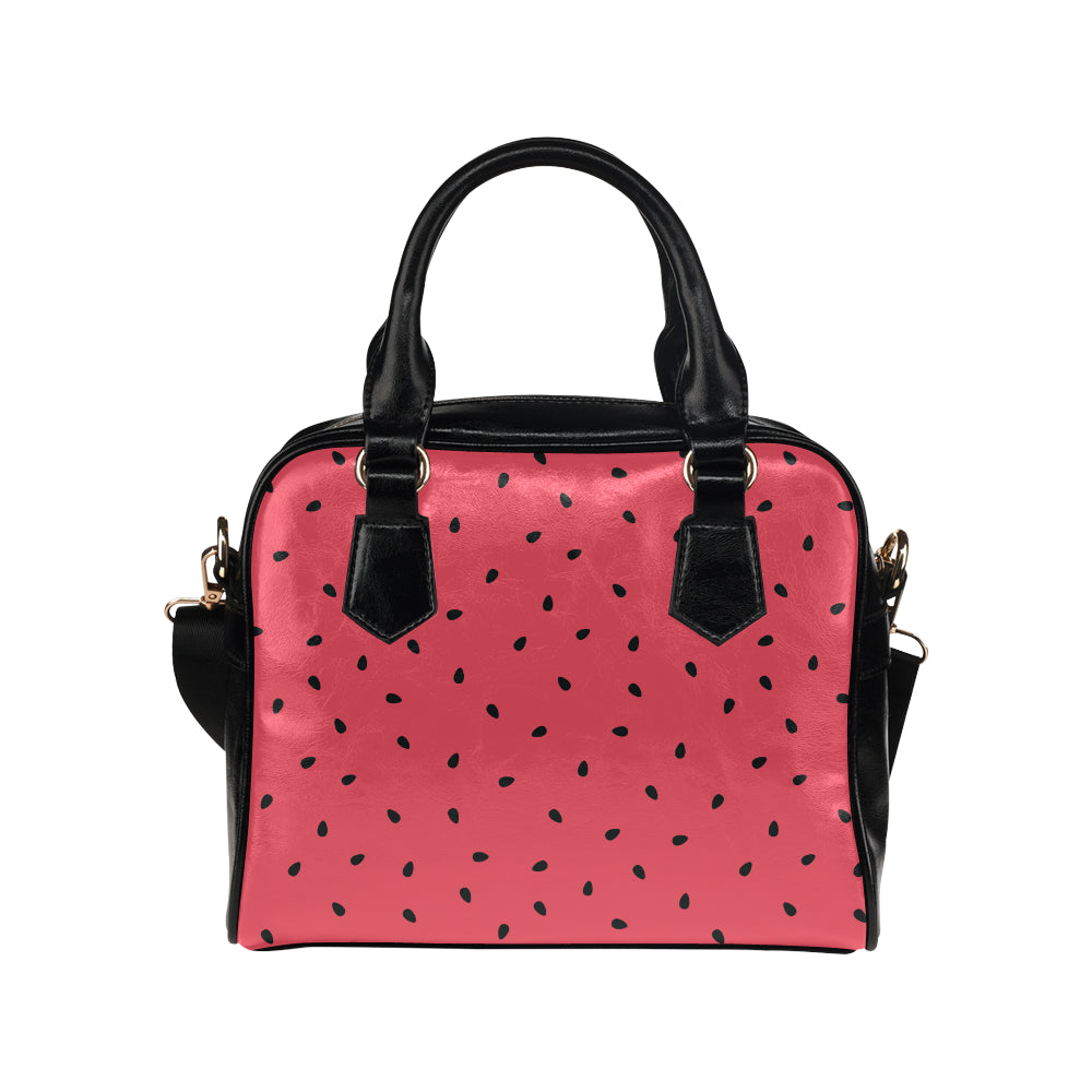 watermelon texture background Shoulder Handbag