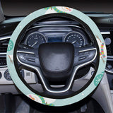 Cute snowman snowflake pattern Car Steering Wheel Cover