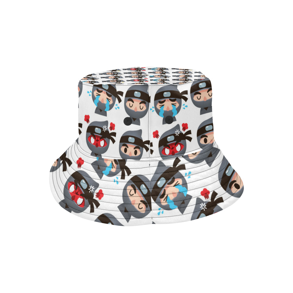 Cute ninja design pattern Unisex Bucket Hat