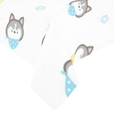 Cute Siberian Husky pattern Tablecloth