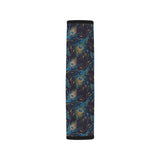 Beautiful peacock feather pattern Car Seat Belt Cover