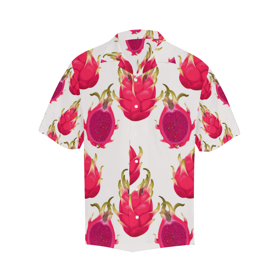 dragon fruits design pattern Men's All Over Print Hawaiian Shirt