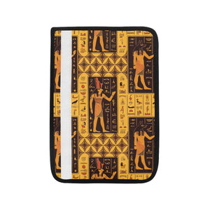 Egypt Hieroglyphics Pattern Print Design 05 Car Seat Belt Cover