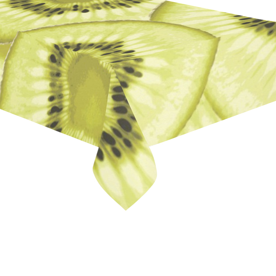 Sliced kiwi pattern Tablecloth