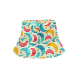 Colorful moon pattern Unisex Bucket Hat