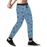 Anchors rudder compass star nautical pattern Unisex Casual Sweatpants