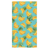 Banana Palm Leaves pattern background Bath Towel
