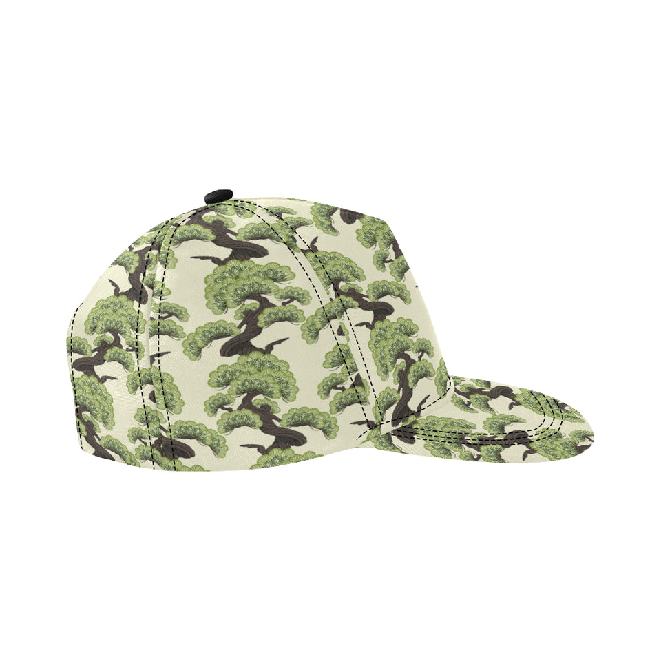 Bonsai pattern All Over Print Snapback Cap