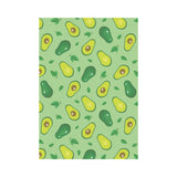 Avocado pattern green background House Flag Garden Flag