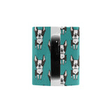 Hand drawn boston terrier dog pattern Morphing Mug Heat Changing Mug