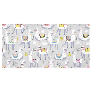 Cute Llama Alpaca pattern Tablecloth