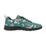 Koi Fish Carp Fish lotus pattern Men's Sneaker Shoes