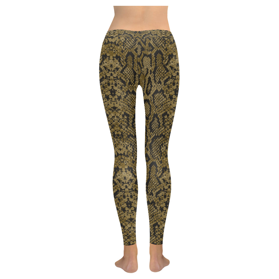 Snake skin pattern Women's Legging Fulfilled In US