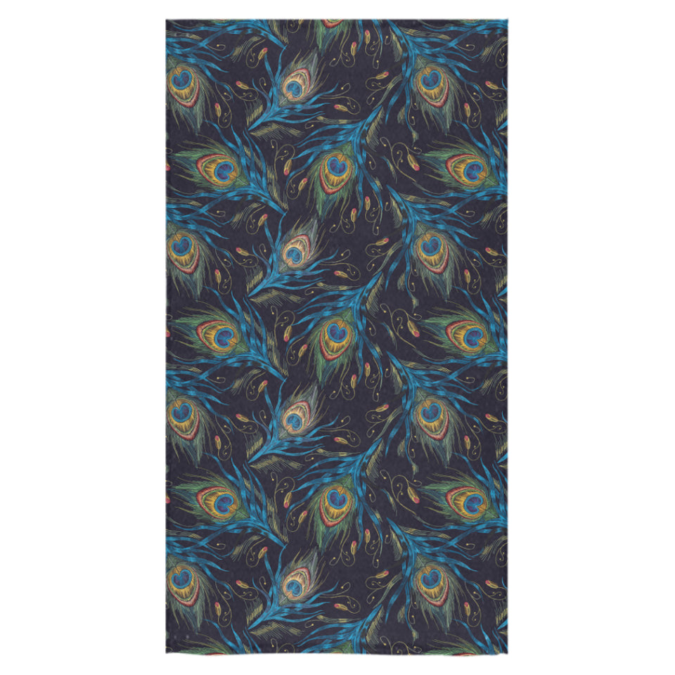 Beautiful peacock feather pattern Bath Towel