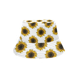sunflowers design pattern Unisex Bucket Hat