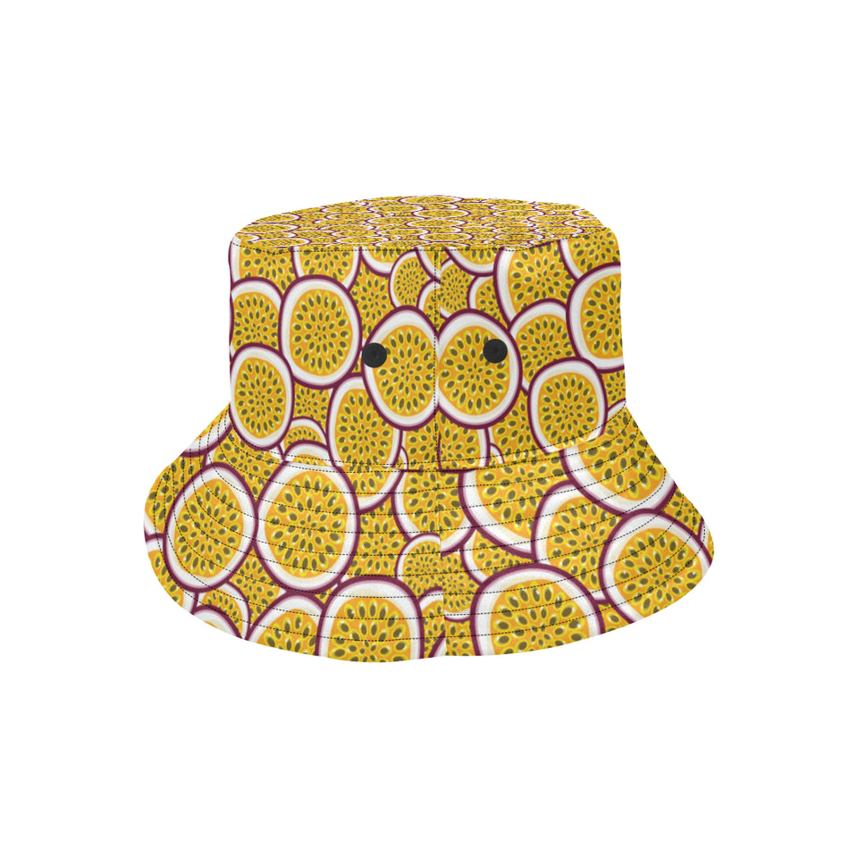 Passion fruits slice pattern Unisex Bucket Hat