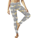 Cute dachshund dog pattern Women's Legging Fulfilled In US