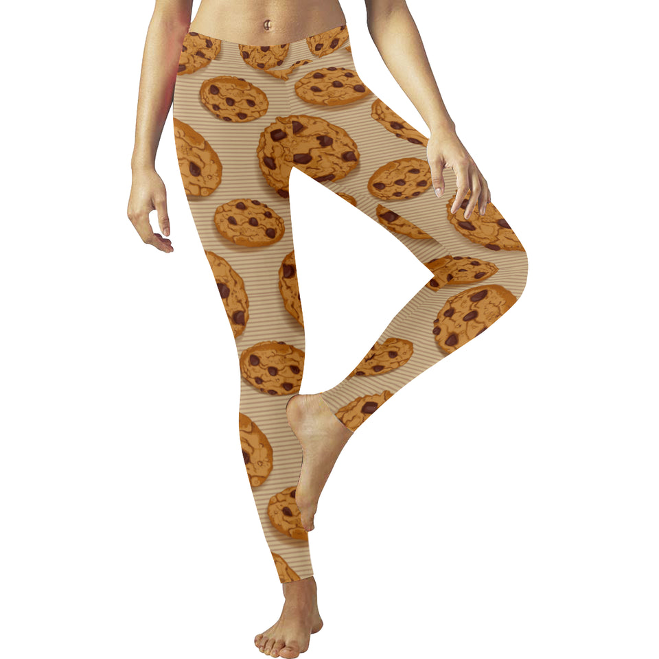Cookie pattern Women's Legging Fulfilled In US