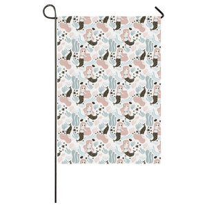 cute mermaid pattern House Flag Garden Flag