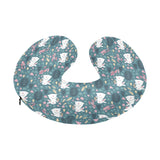 Cute rabbit pattern U-Shaped Travel Neck Pillow