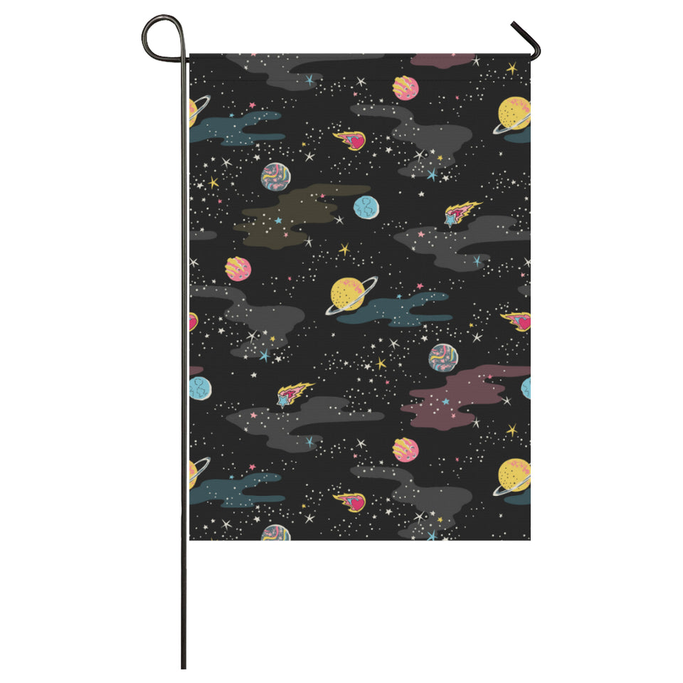 space pattern House Flag Garden Flag