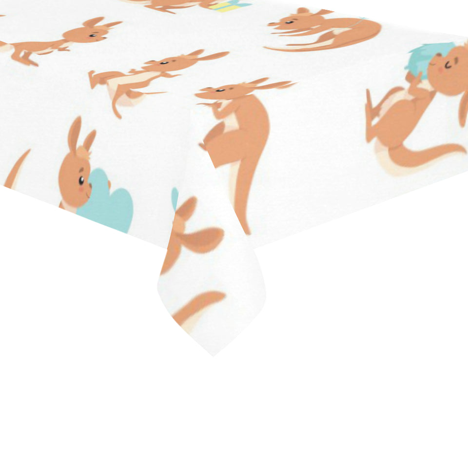 Cute Kangaroo pattern Tablecloth