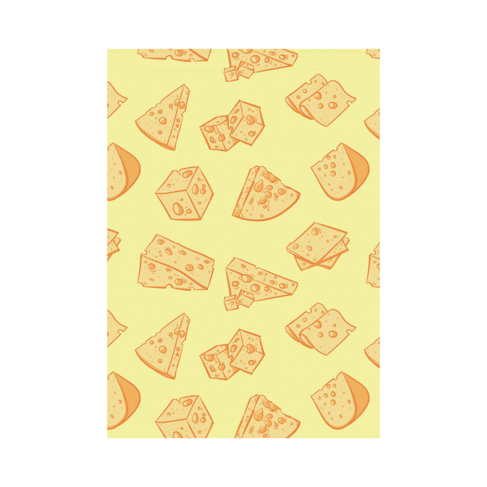 Cheese design pattern House Flag Garden Flag