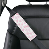Watercolor pink heart pattern Car Seat Belt Cover
