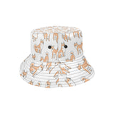 shiba inu dog pattern Unisex Bucket Hat