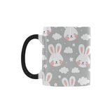 Rabbit cloud Pattern Morphing Mug Heat Changing Mug