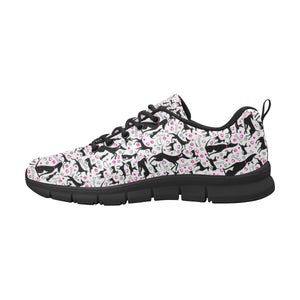 Greyhound Pattern Print Design 02 Women's Sneaker Shoes