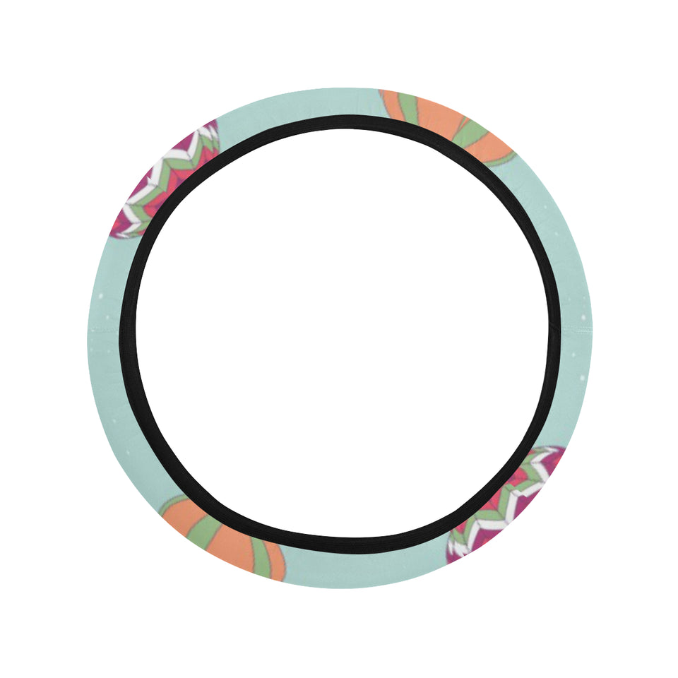 Hot Air Balloon design Pattern Car Steering Wheel Cover