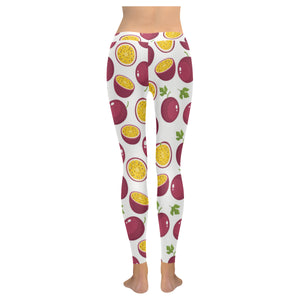 Passion fruit design pattern Women's Legging Fulfilled In US