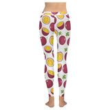 Passion fruit design pattern Women's Legging Fulfilled In US