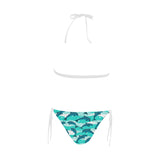 Dolphin sea pattern Sexy Bikinis Two-Piece Swimsuits