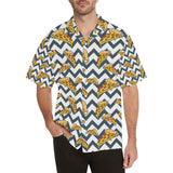 Pizza design pattern Men's All Over Print Hawaiian Shirt