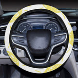 hand drawn sun pattern Car Steering Wheel Cover