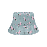 poodle dog pattern Unisex Bucket Hat